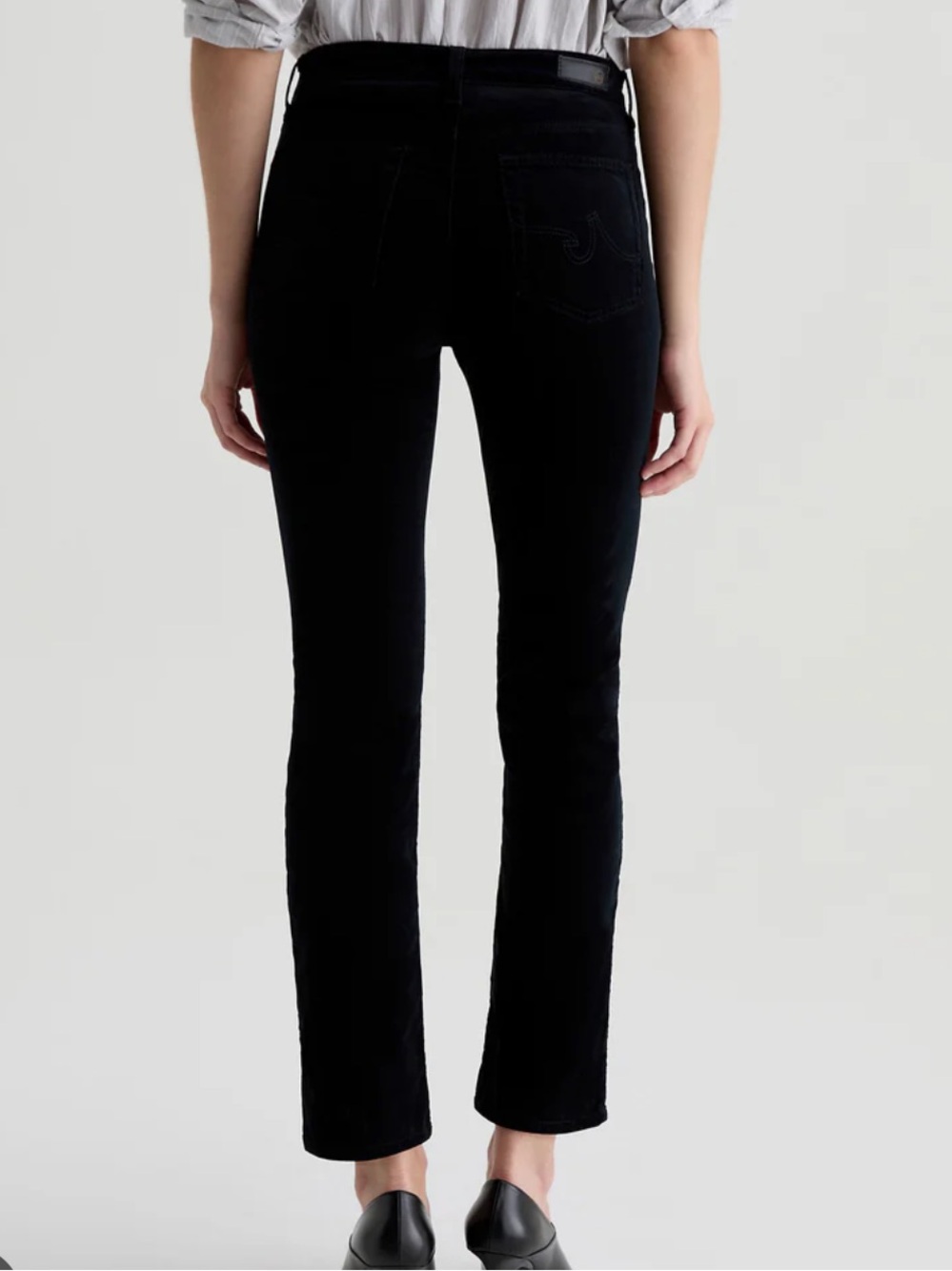 Ag Adriano Goldschmied Skinny Mari Jeans in Black